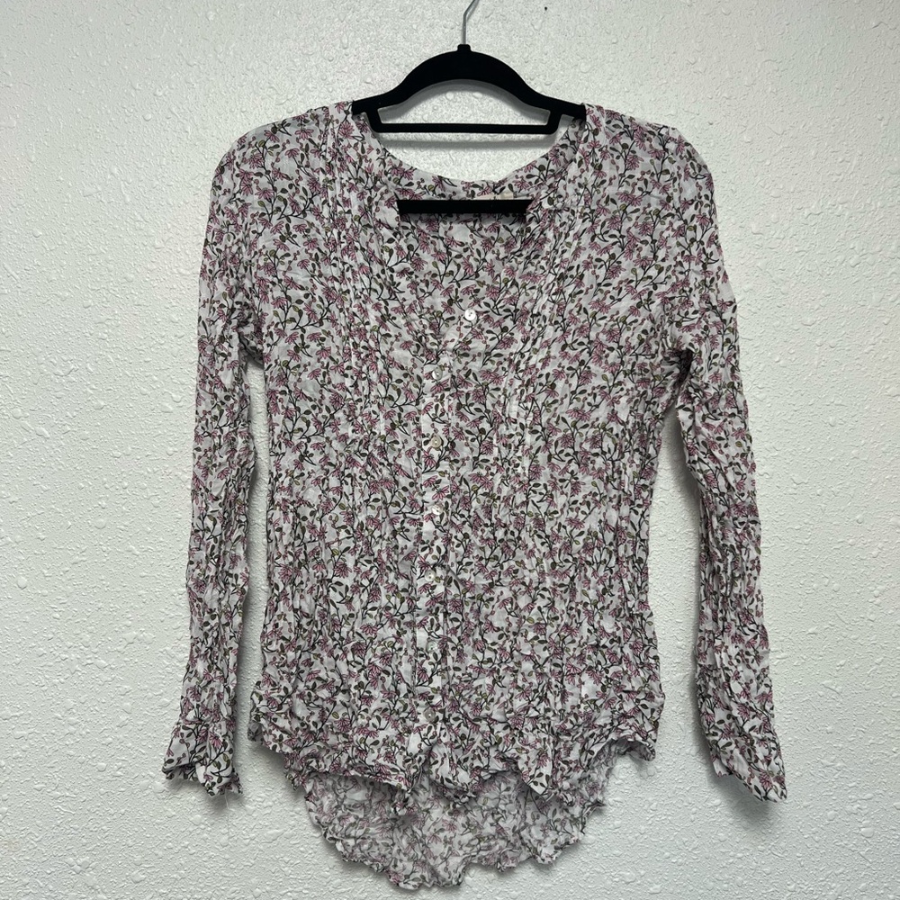 Floral Print Women's Top
